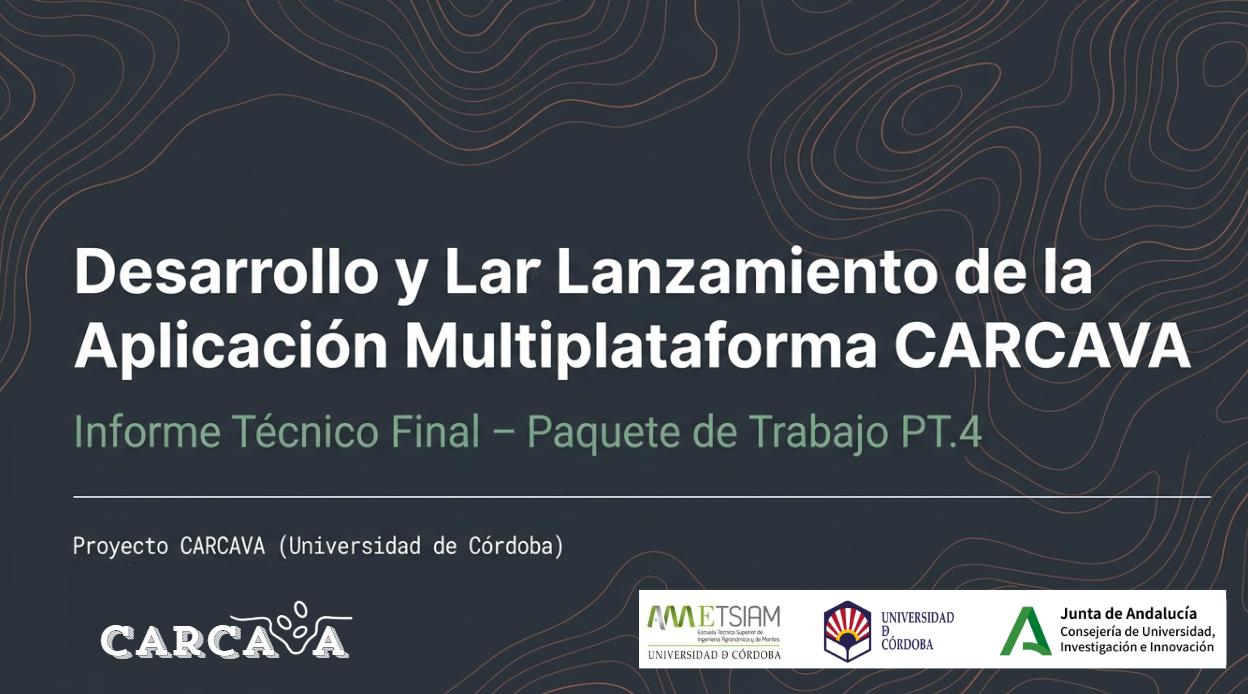 INFORME CARCAVA_Ecosistema Geoespacial